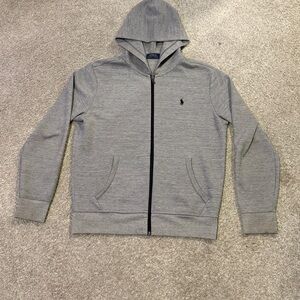 Polo Ralph Lauren Gray Zip-Up Hoodie